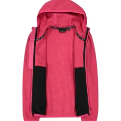 CMP - Girl's Jacket Fix Hood Jacquard Knitted 3H19825 - Fleecejacke