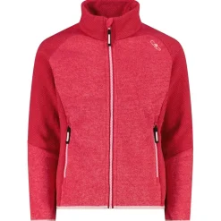 CMP - Girl's Jacket Jacquard Knitted Stripes - Fleecejacke