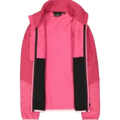 CMP - Girl's Jacket Jacquard Knitted Stripes - Fleecejacke
