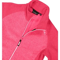 CMP - Girl's Jacket Jacquard Knitted Stripes - Fleecejacke