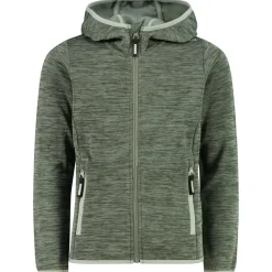 CMP - Girl's Jacquard Knitted Jacket Fix Hood - Fleecejacke