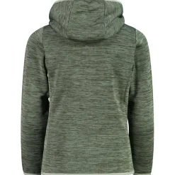 CMP - Girl's Jacquard Knitted Jacket Fix Hood - Fleecejacke