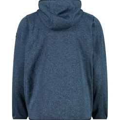 CMP - Kid's Jacket Fix Hood Knitted + Mesh - Fleecejacke