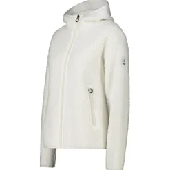 CMP - Women's Jacket Fix Hood Bonded Teddy - Fleecejacke
