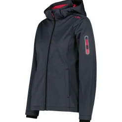 CMP - Women's Jacket Zip Hood Melange Softshell - Softshelljacke