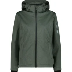 CMP - Women's Jacket Zip Hood Melange Softshell - Softshelljacke