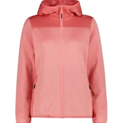 CMP - Women's Jacquard Knit Jacket Fix Hood - Fleecejacke