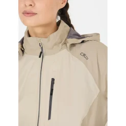 CMP - Women's Ripstop Jacket Zip Hood - Regenjacke