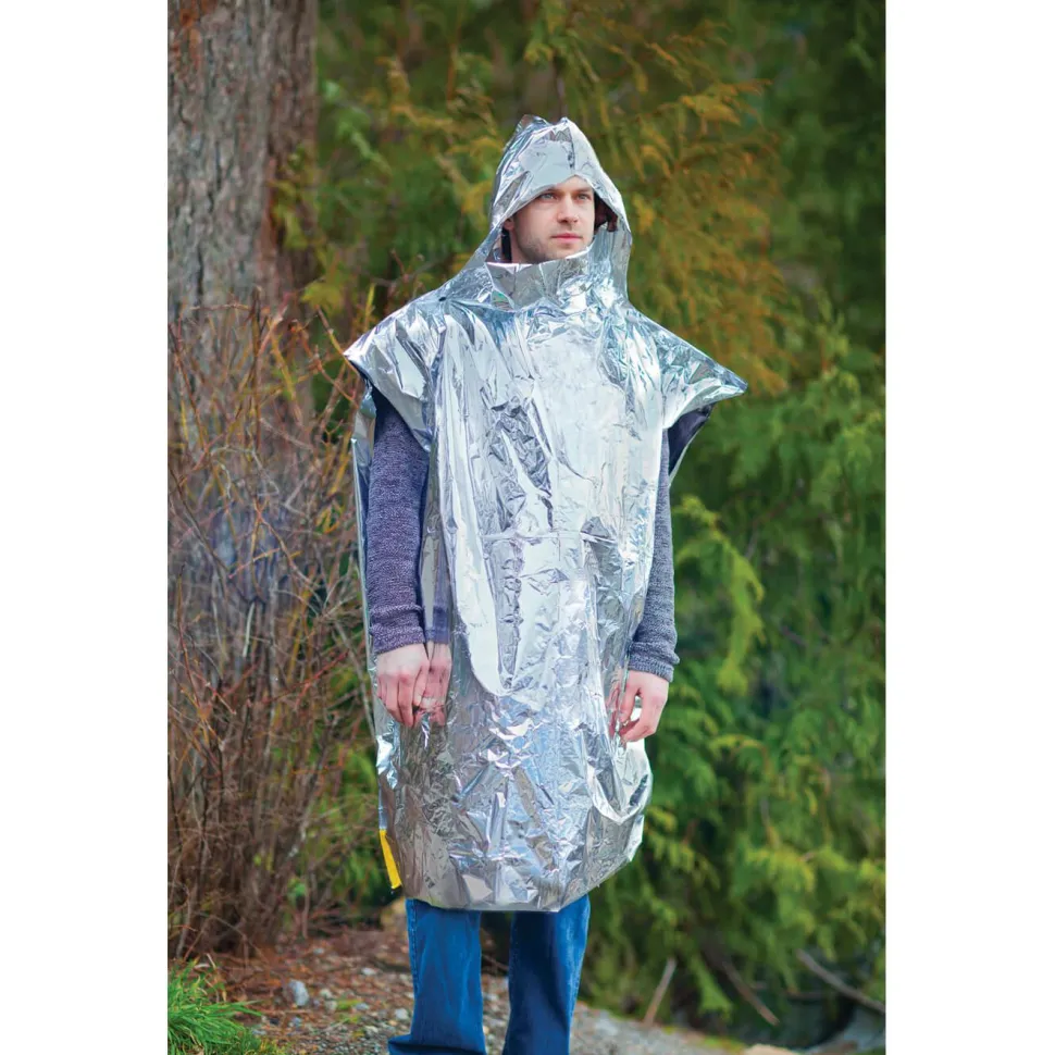 Coghlans - Survival-Poncho - Rettungsdecke
