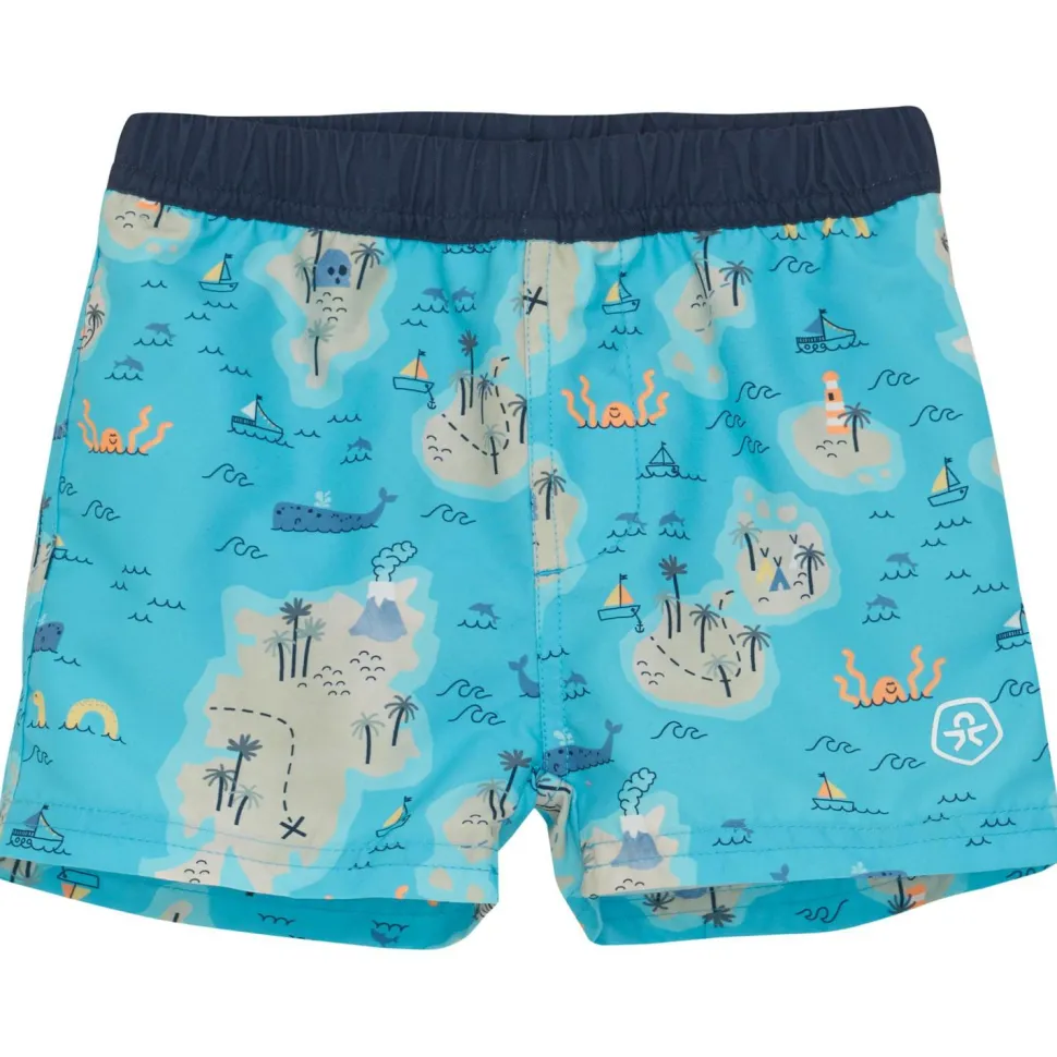 Color Kids - Baby Beachshorts with Diaper AOP - Boardshorts