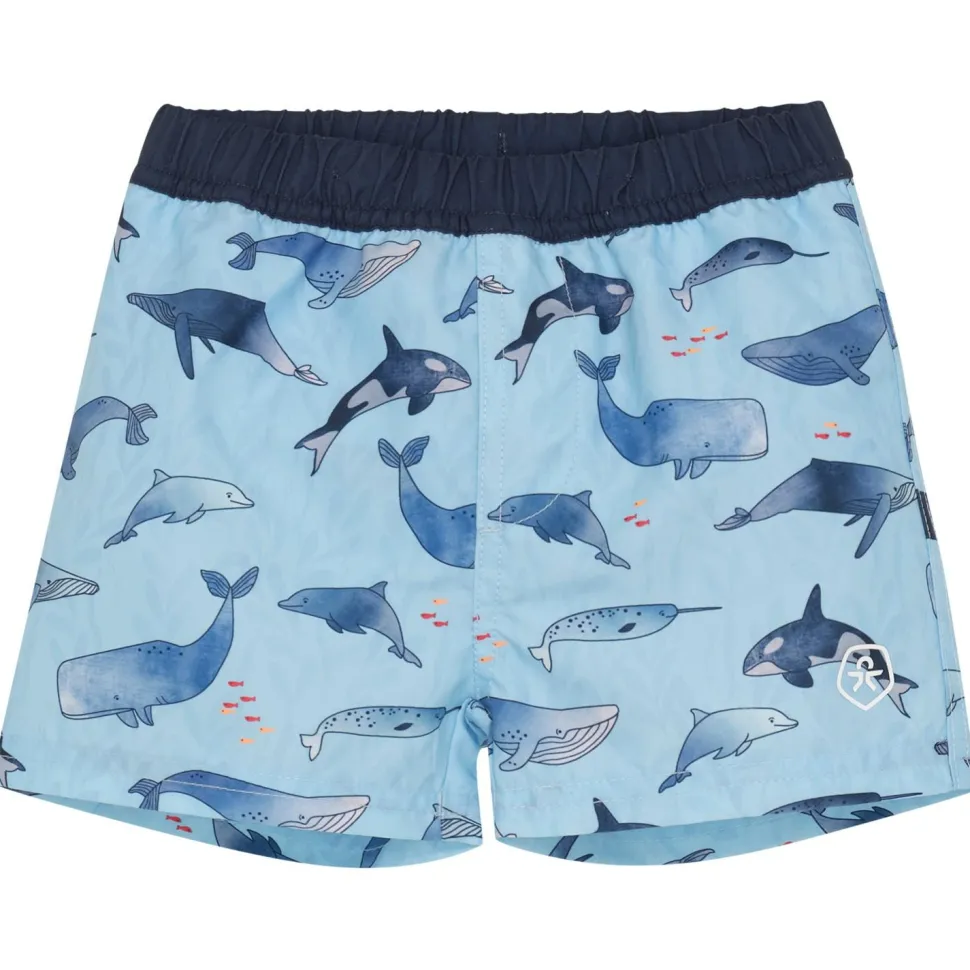 Color Kids - Baby Beachshorts with Diaper AOP - Boardshorts