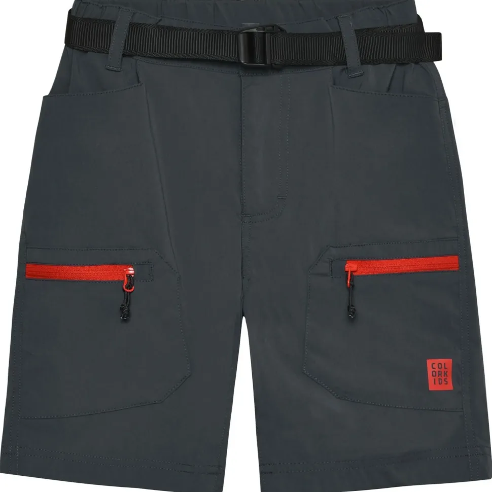 Color Kids - Kid's Shorts Outdoor with Zip Pockets - Shorts