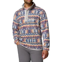 Columbia - Helvetia II Printed Half Snap Fleece - Fleecepullover