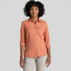 Craghoppers - Women's Nosilife Adventure Langarm Bluse III - Bluse