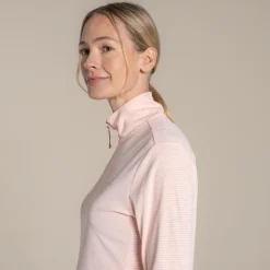 Craghoppers - Women's Nosilife Solarshield+ Half Zip Top - Longsleeve