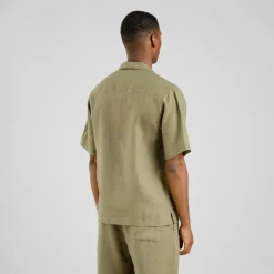 DEDICATED - Shirt Marstrand Linen - Hemd