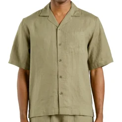 DEDICATED - Shirt Marstrand Linen - Hemd