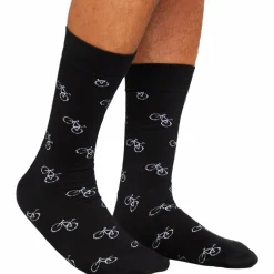 DEDICATED - Socks Sigtuna Bike Pattern - Multifunktionssocken