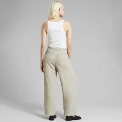 DEDICATED - Women's Pants Vickleby Linen - Freizeithose