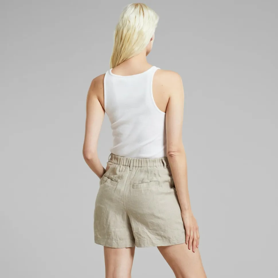 DEDICATED - Women's Shorts Djupvik Linen - Shorts