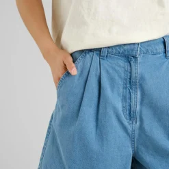 DEDICATED - Women's Shorts Djupvik Denim - Shorts