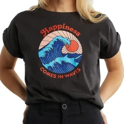 DEDICATED - Women's T-Shirt Visby Happiness - T-Shirt