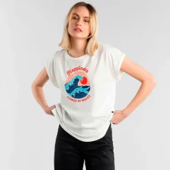 DEDICATED - Women's T-Shirt Visby Happiness - T-Shirt