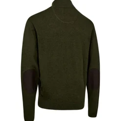 Deerhunter - Harrington Knit with 1/2-Zip - Merinopullover