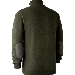 Deerhunter - Sheffield Knit with Zip Neck - Wollpullover