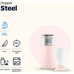 Dopper - Dopper Steel - Trinkflasche