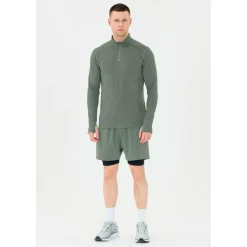 ENDURANCE - Tune V2 Melange Midlayer - Laufshirt