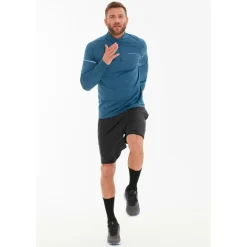 ENDURANCE - Vanclause Melange 2-In-1 Shorts - Laufshorts
