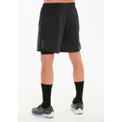 ENDURANCE - Vanclause Melange 2-In-1 Shorts - Laufshorts