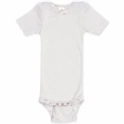 Engel - Baby-Body Kurzarm mit Druckknöpfen an den Schulter - Merinounterwäsche