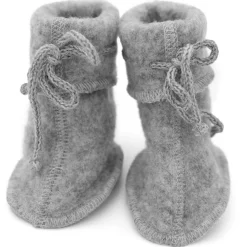 Engel - Baby-Schühchen mit Bändel - Hüttenschuhe