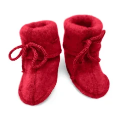 Engel - Baby-Schühchen mit Bändel - Hüttenschuhe