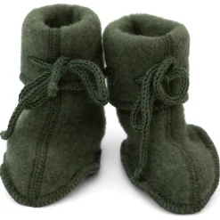 Engel - Baby-Schühchen mit Bändel - Hüttenschuhe