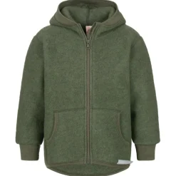 Engel - Kinder Kapuzenjacke Wollfleece - Wolljacke