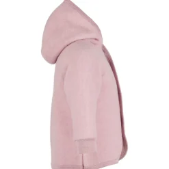 Engel - Kinder Kapuzenjacke mit Holzknöpfen - Wolljacke