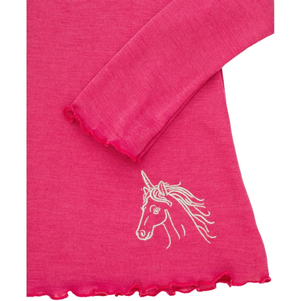 Engel - Kinder-Schlafanzugoberteil - Merinounterwäsche