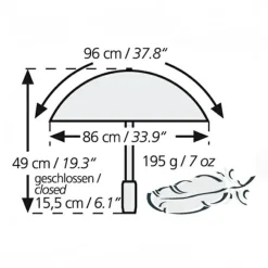 EuroSchirm - Dainty - Regenschirm