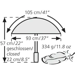 EuroSchirm - Dainty Automatic - Regenschirm
