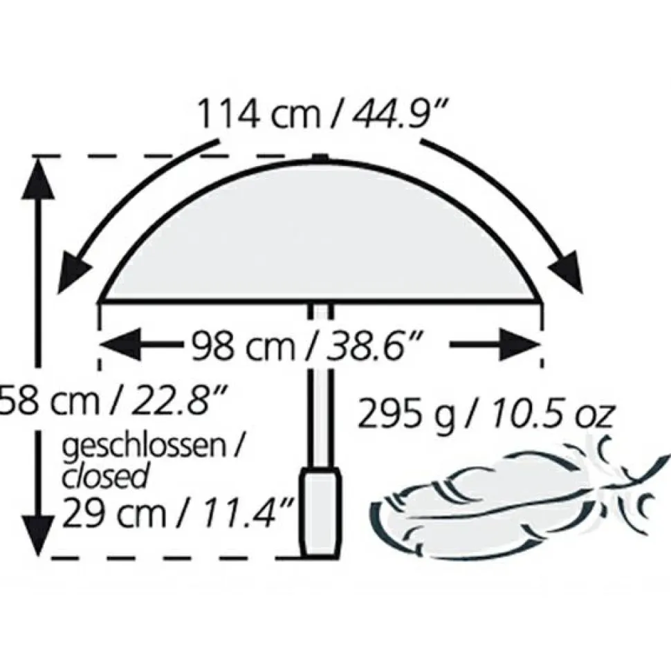EuroSchirm - Light Trek Automatic - Regenschirm