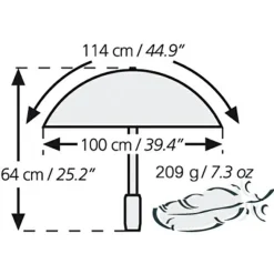 EuroSchirm - Swing Liteflex - Regenschirm