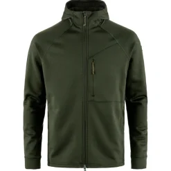 Fjällräven - Abisko Grid Fleece Hoodie - Fleecejacke