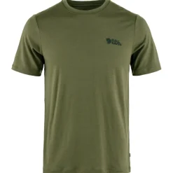 Fjällräven - Abisko Wool Logo S/S - Merinoshirt