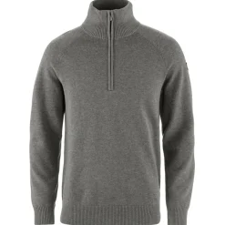 Fjällräven - Övik Lite Half Zip - Wollpullover