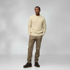 Fjällräven - Övik Waffle Knit - Wollpullover