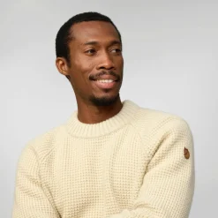 Fjällräven - Övik Waffle Knit - Wollpullover