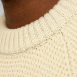 Fjällräven - Övik Waffle Knit - Wollpullover